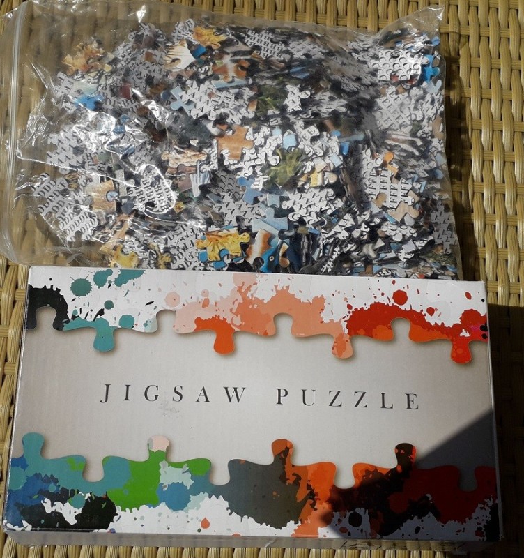 Jigsaw puzzle  zwierzęta świata safari(2)